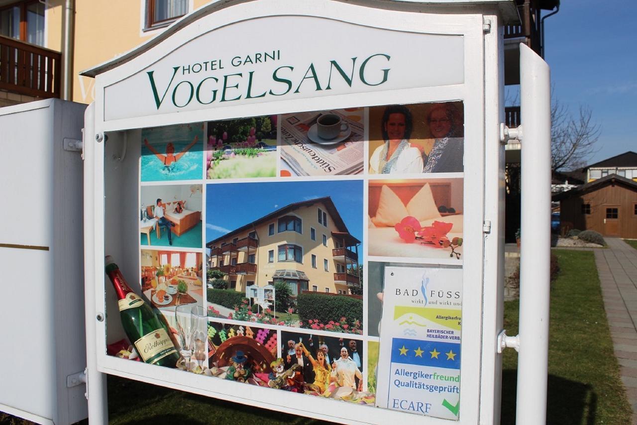 Hotel Garni Vogelsang Bad Fussing Ngoại thất bức ảnh